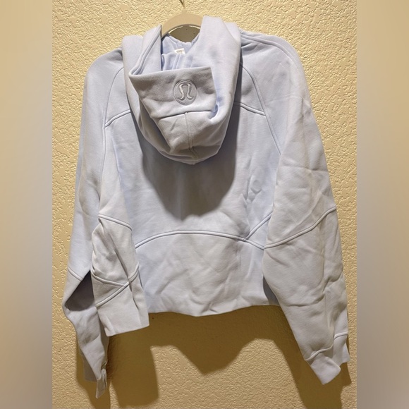 NWT Lululemon Scuba Oversized Full Zip Light Blue Size XL/XXL - Picture 3 of 4